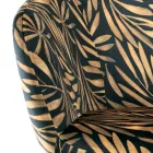 Dining Room Chair in Fabric and Steel Made in Italy 4 Pieces - Bardella Viadurini
