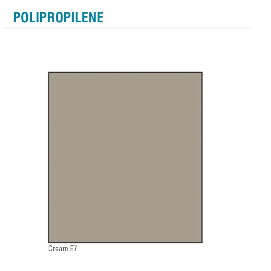 Living Room Chair in Wood and Polypropylene Made in Italy, 4 Pieces - Marbella Viadurini