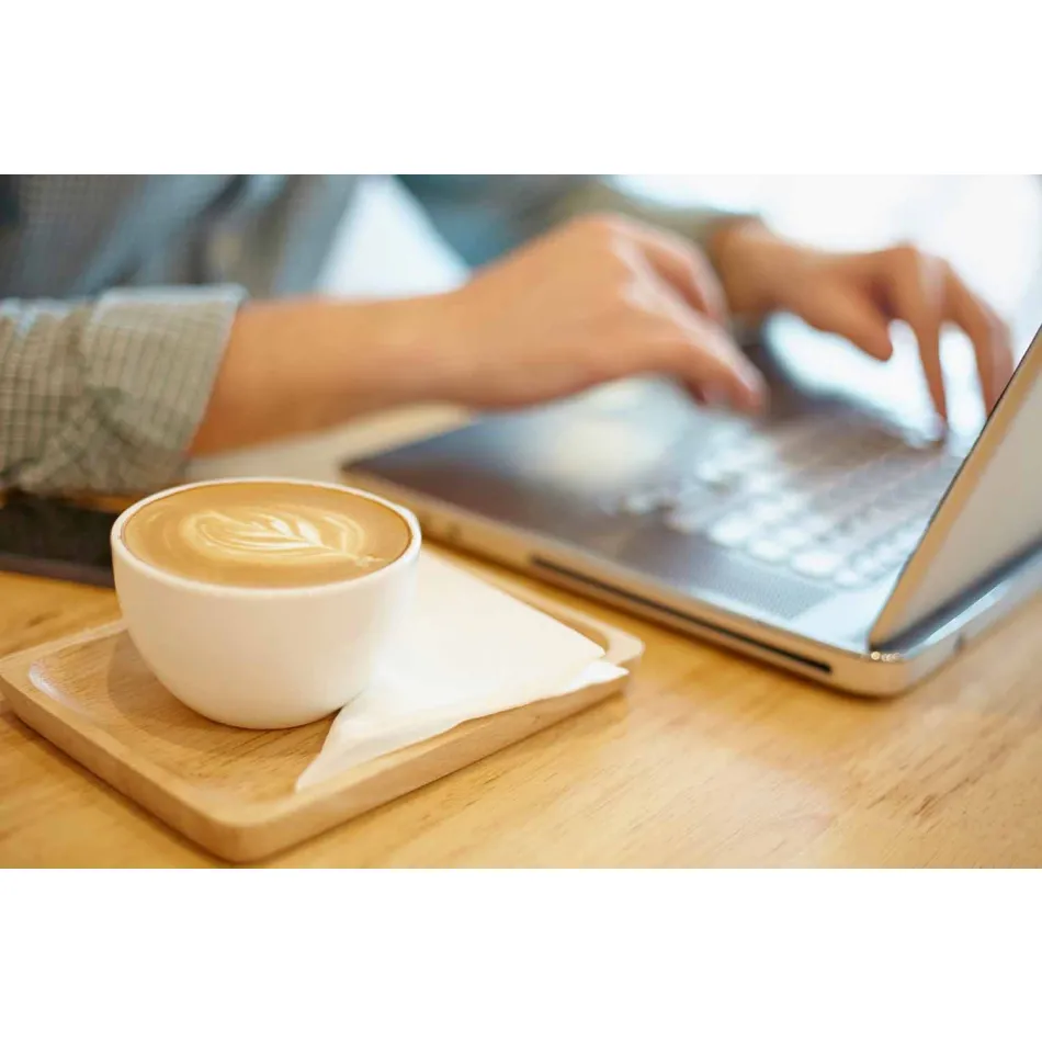 Set of 18 Tea Cups with Sugar Bowl and Porcelain Tray - Lucerne Viadurini