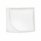 Aperitif Service 12 Pieces Modern White Porcelain Design Plates - Nalah Viadurini