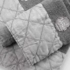 Service of face and guest towels and terry towel with luxury decoration - Hassim Viadurini