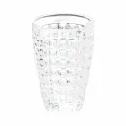 Modern Glass Drinkware Set in Decorated Glass 12 Pieces - Mix Viadurini