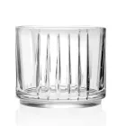 Liqueur Set in Ecological Crystal Stackable 3 Pieces - Spicco Viadurini