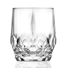 12 Pieces Ecological Crystal Whiskey Glasses Service - Bromeo Viadurini