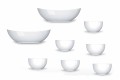 Cups and Bowls Service Modern Design in Porcelain 8 Pieces - Telescope