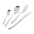 Rounded Design Stainless Steel Cutlery Set 24 Pcs - Peperita
