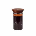 Cocktail Service Aperitif Accessories in Marble, Wood, Steel - Norman Viadurini