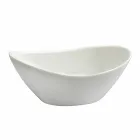 White Porcelain Dinner or Serving Dishes Service - Nalah Viadurini