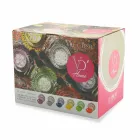 Ethnic Dishes Service in Porcelain and Colored and Modern Stoneware 18 Pieces - Fez Viadurini