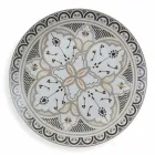 Ethnic Dishes Service in Porcelain and Colored and Modern Stoneware 18 Pieces - Fez Viadurini