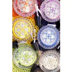 Ethnic Dishes Service in Porcelain and Colored and Modern Stoneware 18 Pieces - Fez Viadurini