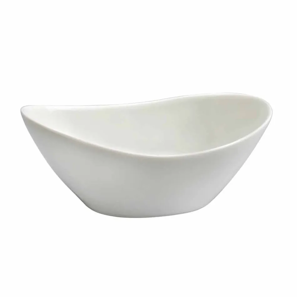 Porcelain Dinner or Dinner Plates Set 14 Pieces - Nalah Viadurini