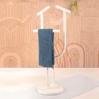 Design Valet Stand in RAL Painted Steel Made in Italy - Arcano Viadurini