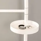 Modern valet stand in RAL painted steel of Made in Italy design - Mirello Viadurini