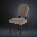 Set of two upholstered chairs Sophia, with buttoned backrest