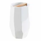 Design bathroom accessory set in Rivalba wood and resin Viadurini
