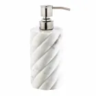 Bathroom design accessories set in Calacatta Monza marble Viadurini