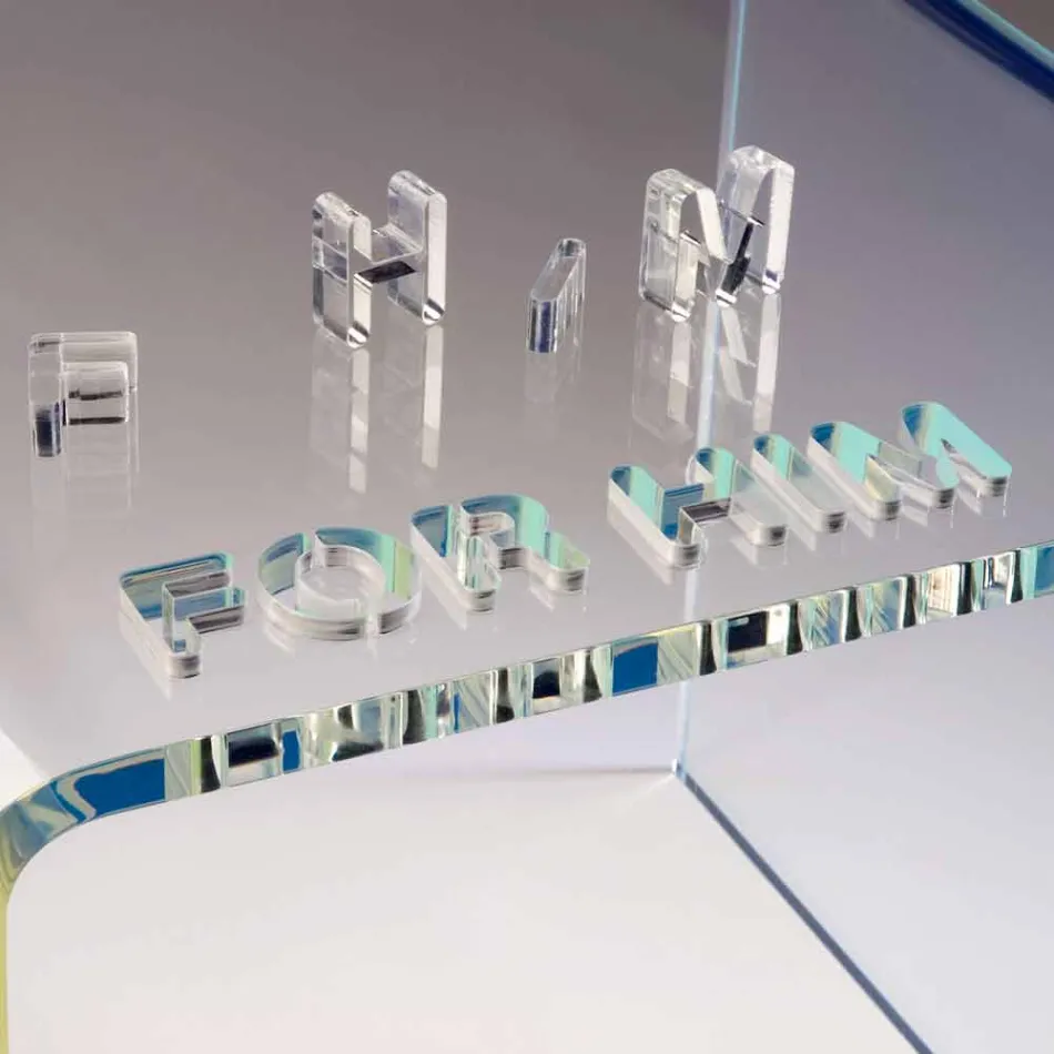 Modern Design Bedside Sets in Methacrylate Made in Italy - Leielui Viadurini