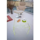 Modern Design Bedside Sets in Methacrylate Made in Italy - Leielui Viadurini