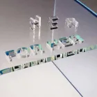 Modern Design Bedside Sets in Methacrylate Made in Italy - Leielui Viadurini