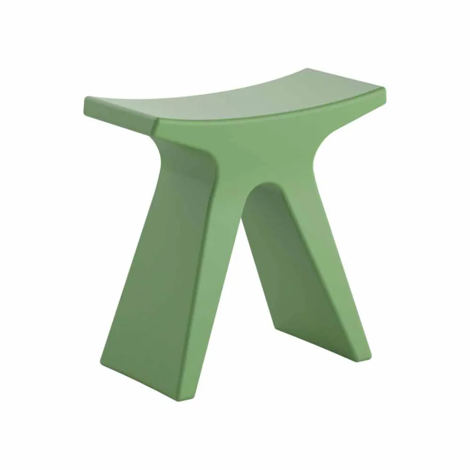 Low Outdoor Polypropylene Stool Made in Italy - Prue Viadurini