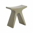 Low Outdoor Polypropylene Stool Made in Italy - Prue Viadurini