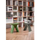 Low Outdoor Polypropylene Stool Made in Italy - Prue Viadurini