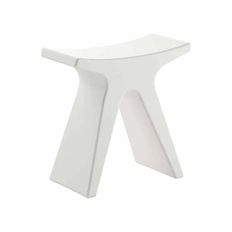 Low Outdoor Polypropylene Stool Made in Italy - Prue Viadurini