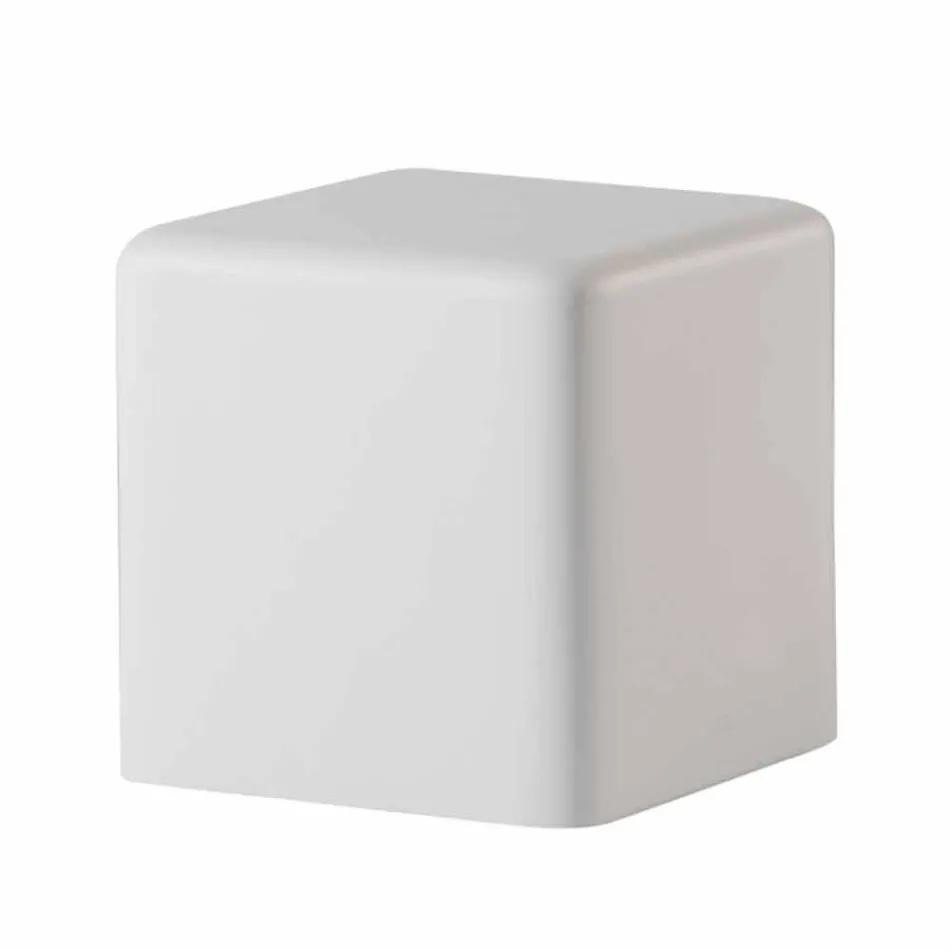 Soft polyurethane cube stool Slide Soft Cube design made in Italy Viadurini