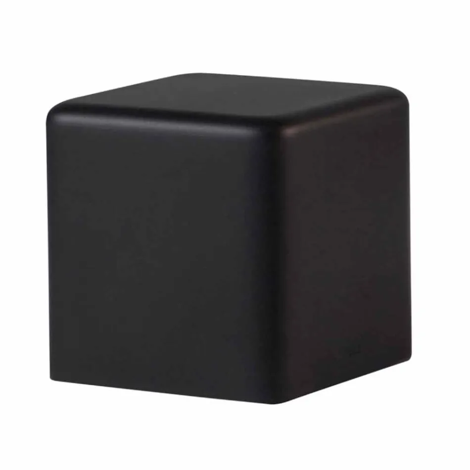 Soft polyurethane cube stool Slide Soft Cube design made in Italy Viadurini