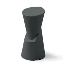 Outdoor Stool in Polyethylene 7 Colors Made in Italy - Cream Viadurini