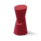 Outdoor Stool in Polyethylene 7 Colors Made in Italy - Cream Viadurini