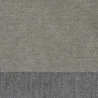 Design Living Room Stool in Fabric with Border and Anthracite Metal - Scarat Viadurini