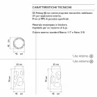 Outdoor or Indoor Stackable Stool White or Black 2 Pieces - Liberty by Myyour Viadurini