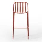 Stackable Outdoor Metal Stool Made in Italy 2 Pieces - Simply Viadurini