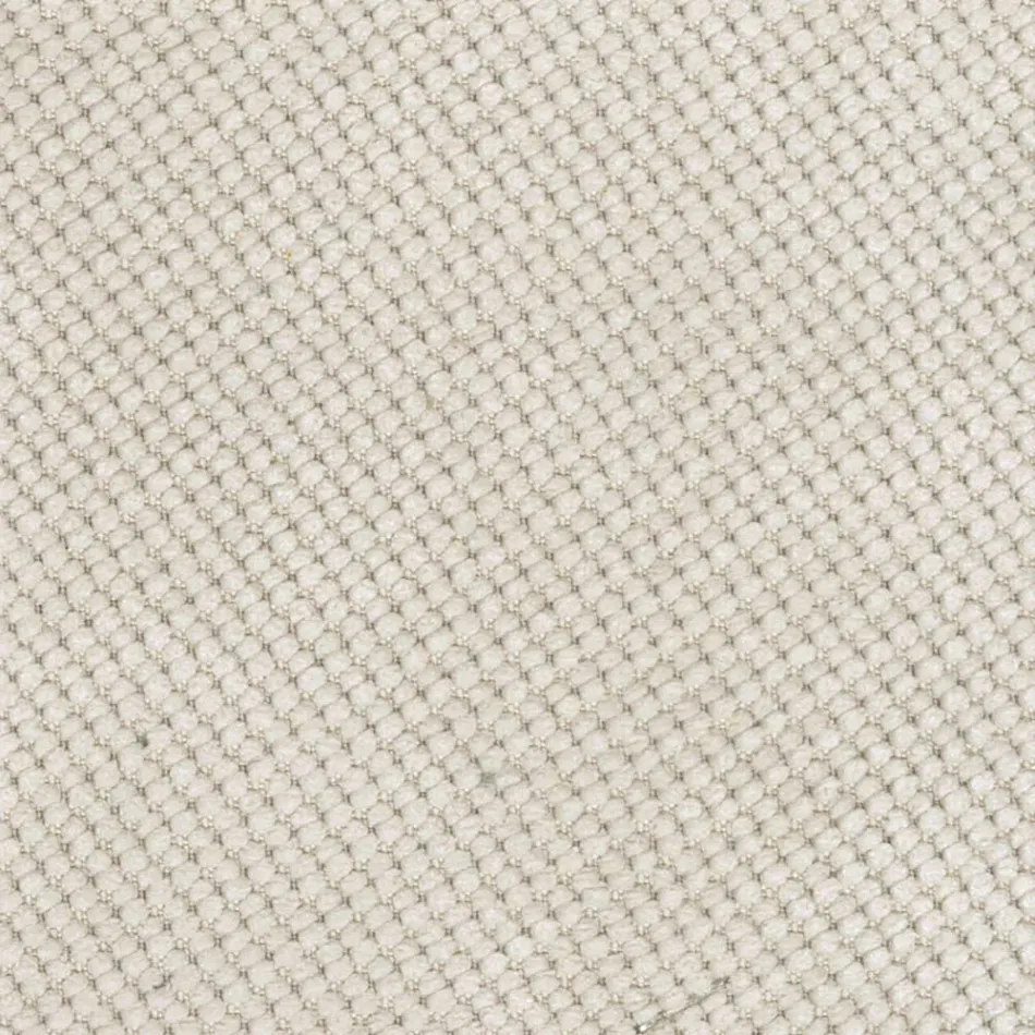 Stool in Fabric and Anthracite Metal Design Made in Italy - Nautilus Viadurini