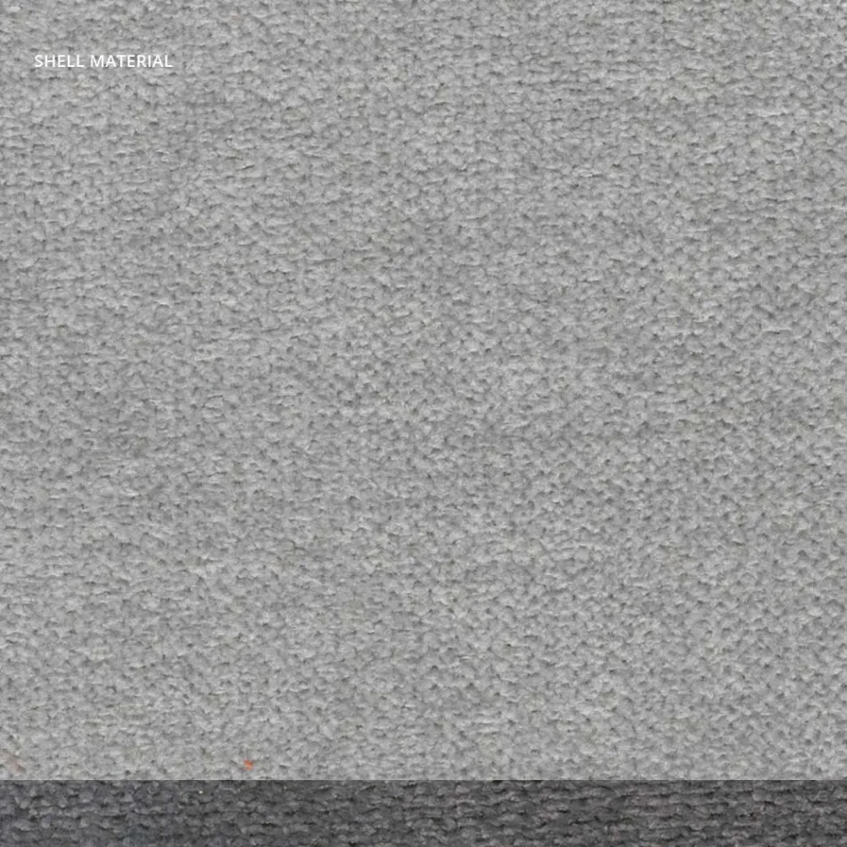 Modern Colored Metal and Fabric Stool Made in Italy - Marianet Viadurini