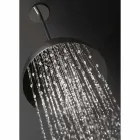 Steel Bell Shower Head with Arched Arm Made in Italy - Auro Viadurini