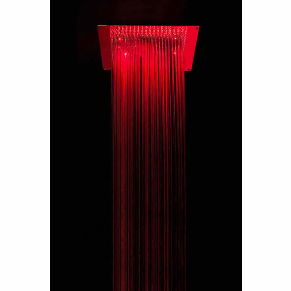 Rectangular overhead shower Bossini shower a jet with chromotherapy Viadurini