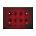 Square shower head Dream by Bossini with chromotherapy, modern design