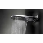 Wall Shower Head with Shower Jet and Waterfall Made in Italy - Como Viadurini