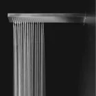 Steel Shower Head with Rain Jet Made in Italy - Nairobi Viadurini