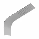 Slim Steel Shower Head with Rain Jet Made in Italy - Vispo Viadurini