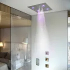 Modern four-function showerhead shower and chromotherapy Dream Viadurini