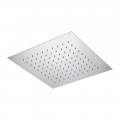 Square Ceiling Shower Head in Steel Made in Italy - Starch