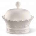 Handmade Ceramic Ornament in the Shape of a Crown Made in Italy - Kingo