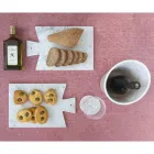 Modern coasters in Colored Marble Made in Italy, 2 Pieces - Nessa Viadurini