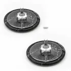 Modern coasters in Colored Marble Made in Italy, 2 Pieces - Nessa Viadurini