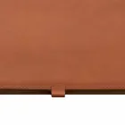 Design Desk Pad in Regenerated Openable Leather Made in Italy - Aristotle Viadurini