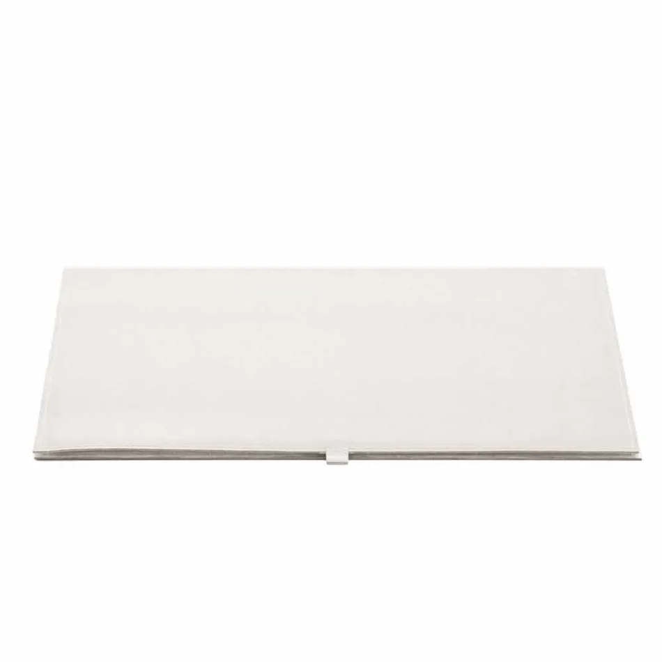 Design Desk Pad in Regenerated Openable Leather Made in Italy - Aristotle Viadurini